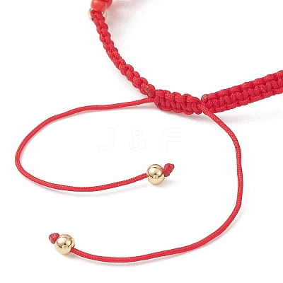 Glass Braided Beaded Bracelets BJEW-MZ00304-02-1