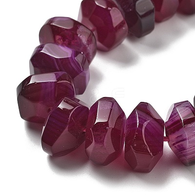 Natural Agate Beads Strands G-K392-A09-1