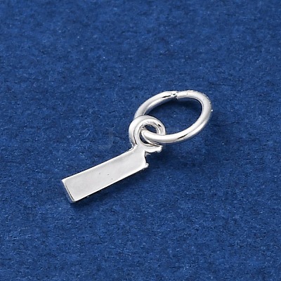 925 Sterling Silver Letter Charms LS-STER-C012-01S-I-1