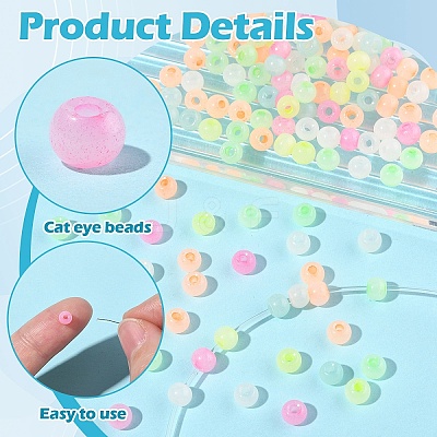 10G Glass Seed Beads SEED-YW0003-03A-1