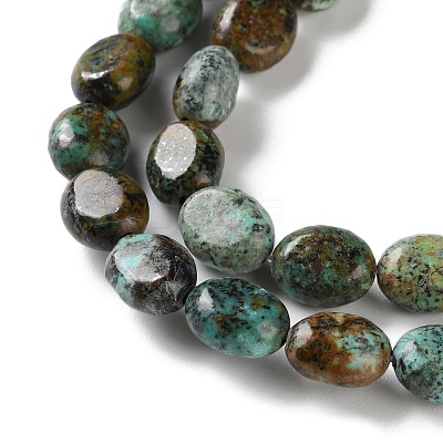 Natural African Turquoise(Jasper) Beads Strands G-M420-D17-01-1