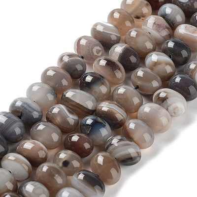 Natural Agate Beads Strands G-G021-03B-05-1