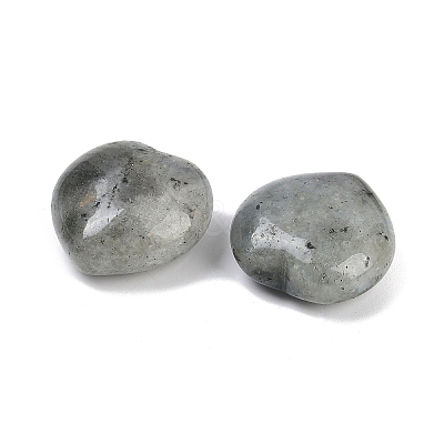 Natural Labradorite Heart Love Palm Worry Stone G-H268-F02-C-A-1