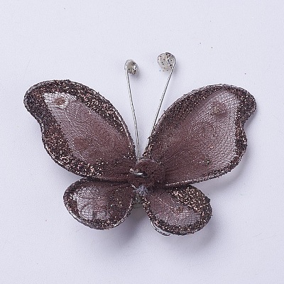 Polyester Butterfly Decoration LS-DIY-WH0018-03I-1