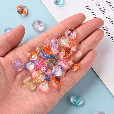 Transparent Acrylic Beads TACR-S154-23A-1