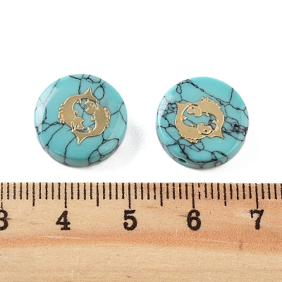 Synthetic Turquoise Beads G-F775-C07-1