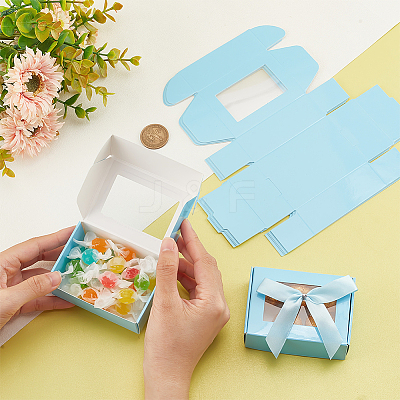 Cardboard Paper Shipping Box CON-WH0084-62A-1