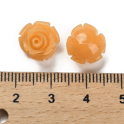 Synthetic Coral Carved Beads CORA-H003-01A-01-1