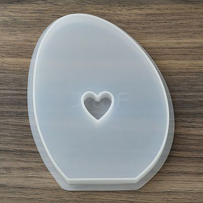 Easter Egg with Heart Shape Candle Holder Silicone Molds SIL-Z019-01A-1