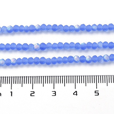 Imitation Jade Glass Beads Strands EGLA-A034-T3mm-MB14-1