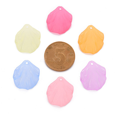 Transparent Frosted Acrylic Pendants MACR-S371-01A-1