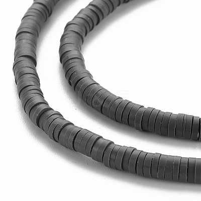 Handmade Polymer Clay Bead Strands CLAY-T002-4mm-38-1