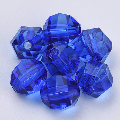 Transparent Acrylic Beads TACR-Q256-6mm-V44-1