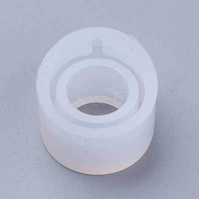 Transparent DIY Ring Silicone Molds LS-DIY-WH0020-05D-1
