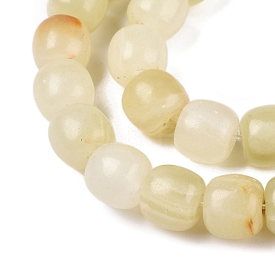 Dyed Natural White Jade Beads Strands G-T138-210B-1