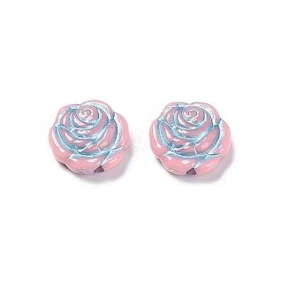 Opaque Acrylic Beads OACR-G016-09I-1