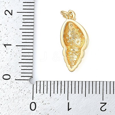 Rack Plating Brass Pendants KK-P287-38B-G-1