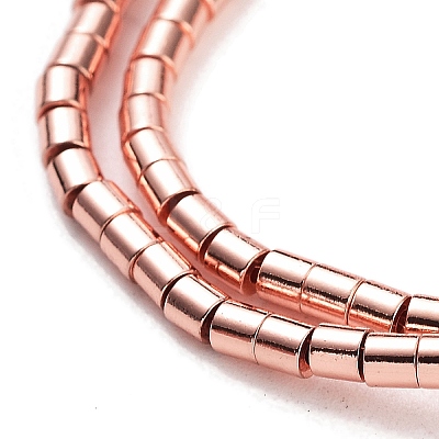 Synthetic Non-magnetic Hematite Beads Strands G-P545-M01-01D-1