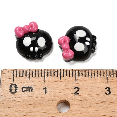 Halloween Opaque Resin Cabochons LS-CRES-I045-01F-01-1