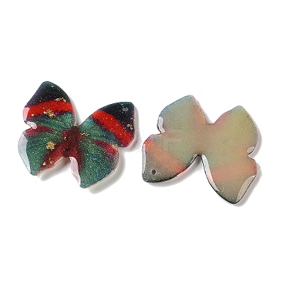 Trsnaprent Epoxy Resin Pendants RE-CBA2911-02-1
