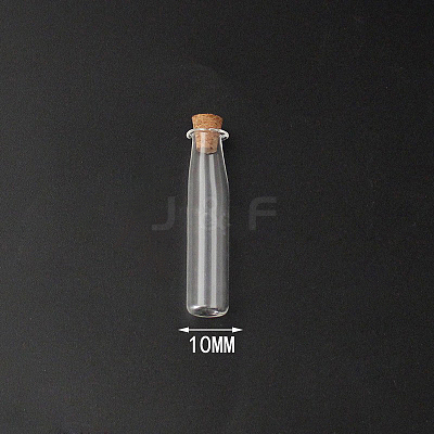 Mini High Borosilicate Glass Bottle Bead Containers X1-BOTT-PW0001-261O-1