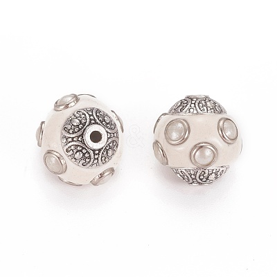 Handmade Indonesia Beads IPDL-E012-14B-1
