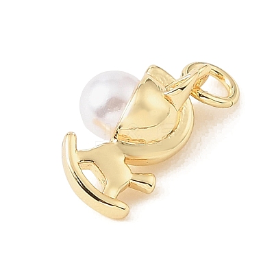 Brass Pendants KK-CBA9CBD-18G-1