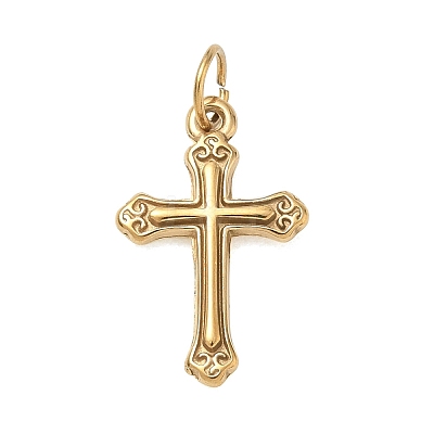 304 Stainless Steel Pendants SA-CBA4D1F-03G-C-1