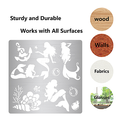 Stainless Steel Cutting Dies Stencils DIY-WH0238-132-1