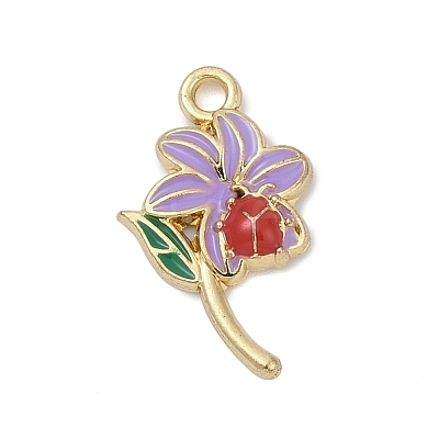 Alloy Enamel Pendants LS-PALLOY-V003-01G-04-1