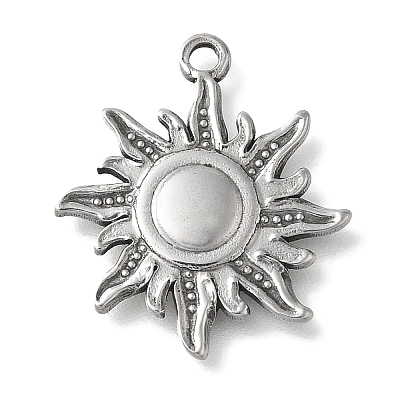 Anti-Tarnish 304 Stainless Steel Pendants X-STAS-Z092-01AS-02-1
