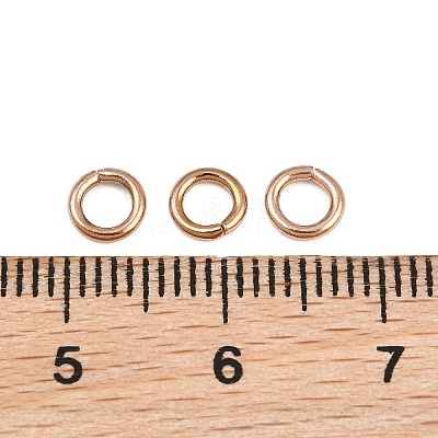304 Stainless Steel Open Jump Rings SA-CBAF81C-01H-RG-1