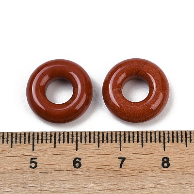 Natural Red Jasper Pendants G-G202-07L-1