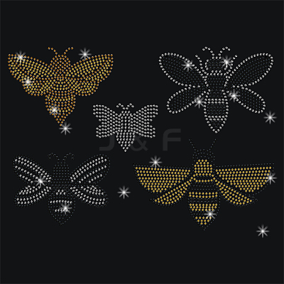 Glass Hotfix Rhinestone DIY-WH0303-252-1