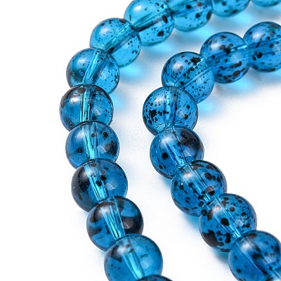 Glass Beads Strands GLAA-C017-8mm-M-1