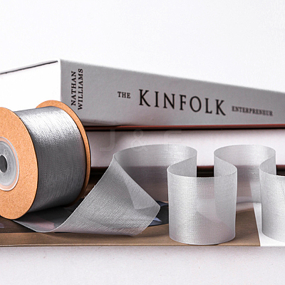 Polyester Ribbon for DIY Craft Gift Bouquet Wrapping Bow Making PW-WG8ABFF-03-1