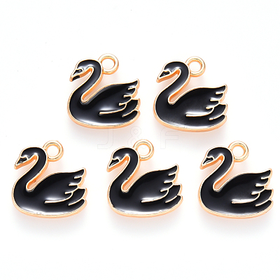 Alloy Enamel Charms ENAM-S121-069B-1