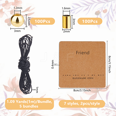 DIY Bracelet Making Kits DIY-DC0003-78-1