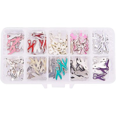 Alloy Enamel Pendants PALLOY-PH0012-48-1