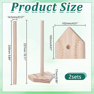 Baseball Wooden Ring Holder ODIS-WH0078-18-1