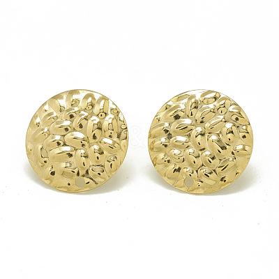 304 Stainless Steel Stud Earring Findings STAS-Q225-02G-1