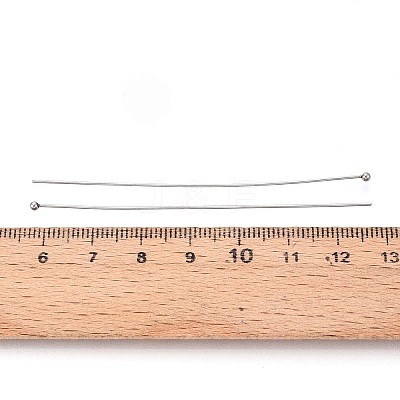 304 Stainless Steel Head Pins STAS-T065-70mm-20P-1