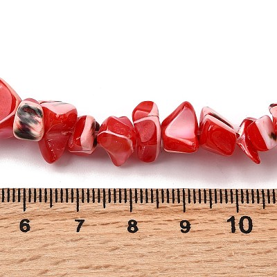 Natural Trochid Shell/Trochus Shell Beads Strands SHEL-B003-02I-1