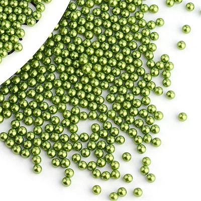Imitation Pearl Acrylic Beads OACR-S011-2.5mm-Z56-1