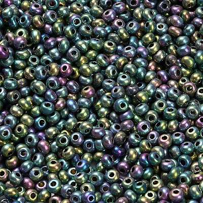 FGB 8/0 Grade A Round Glass Seed Beads SEED-Q008-3mm-F1109-1