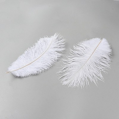 Ostrich Feather Craft for Wedding Party Centerpieces Home Decoration DIY-WH0899-791C-1