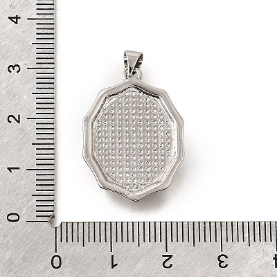 Brass Pendants KK-G529-07C-GP-1