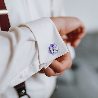 6Pcs Alloy Cufflinks FIND-PH0038-34B-1