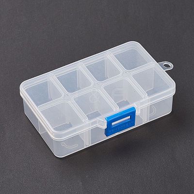 (Defective Closeout Sale: Scratch Mark) Plastic Bead Storage Containers CON-XCP0007-15-1