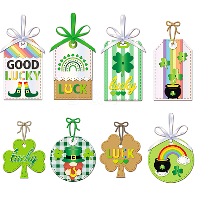 Saint Patrick's Day Carbon Steel Cutting Dies Stencils DIY-WH0309-1587-1